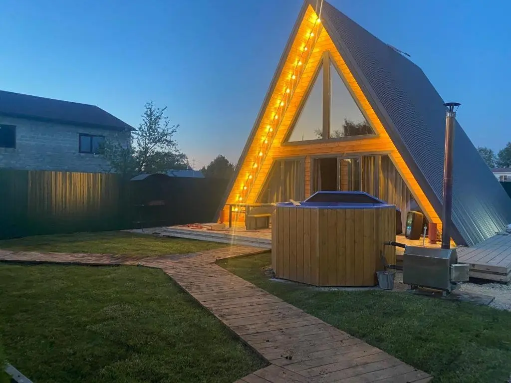 Новомосковск: Дом A-Frame