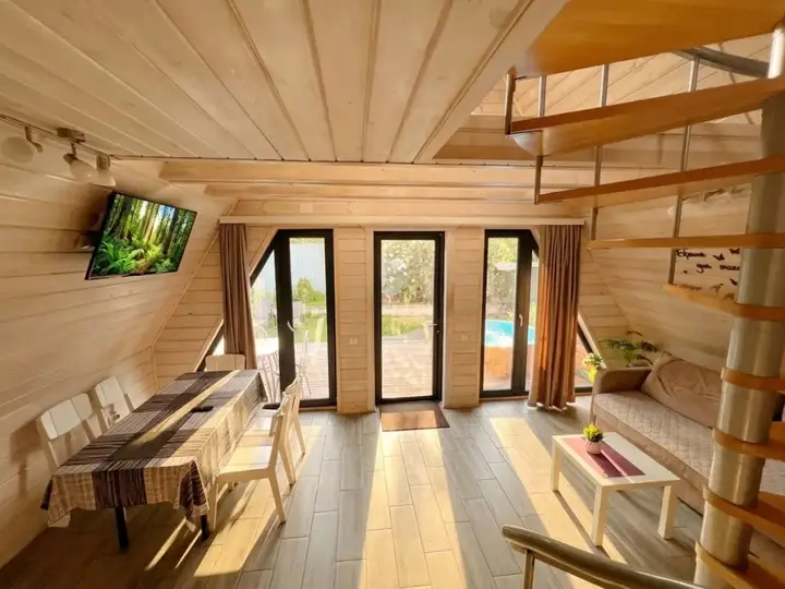 Новомосковск: Дом A-Frame