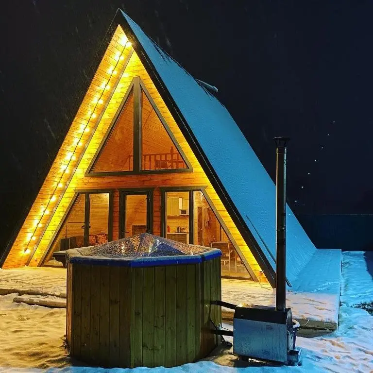 Новомосковск: Дом A-Frame