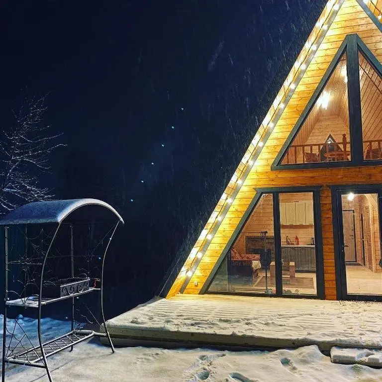 Новомосковск: Дом A-Frame