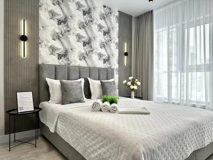 Ульяновск: Квартира Enigma Apartments - Студия с панорамным видом на набережную и реку Свияга