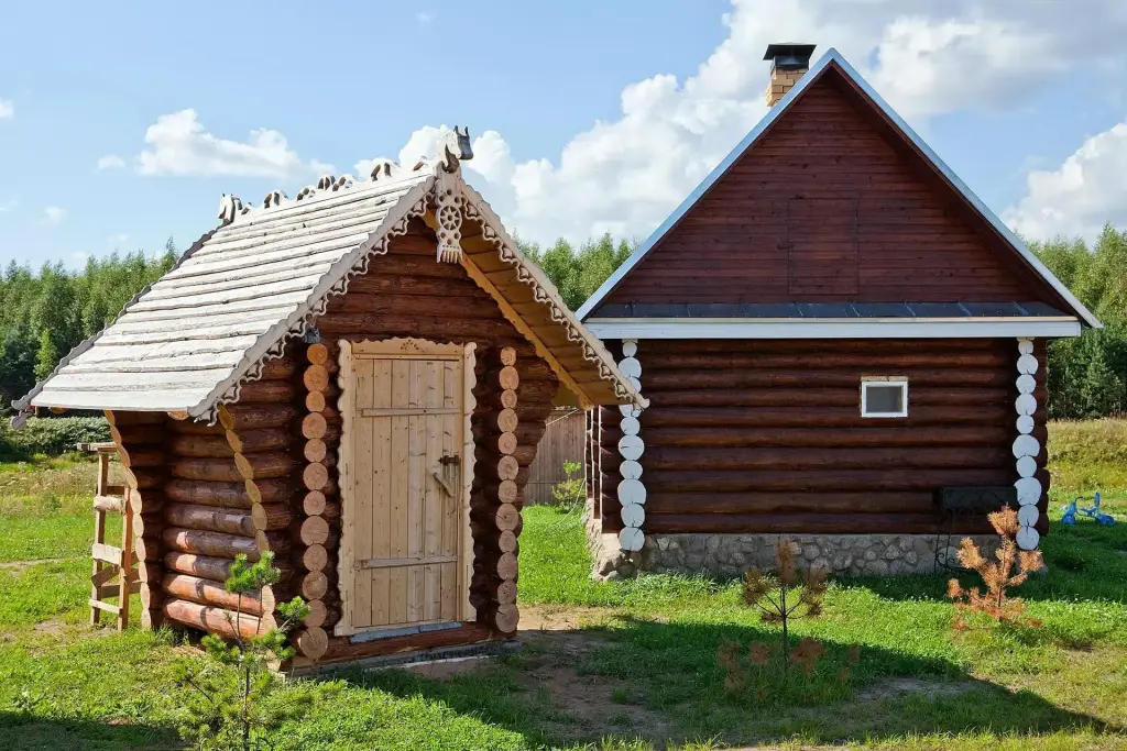 Ересино: Частный дом Терем Русская былина