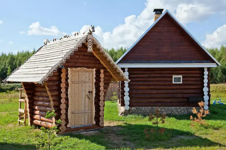 Ересино: Частный дом Терем Русская былина