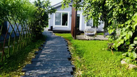 Частный дом «Ленский» - домик шале с мансардным этажом — фото 1