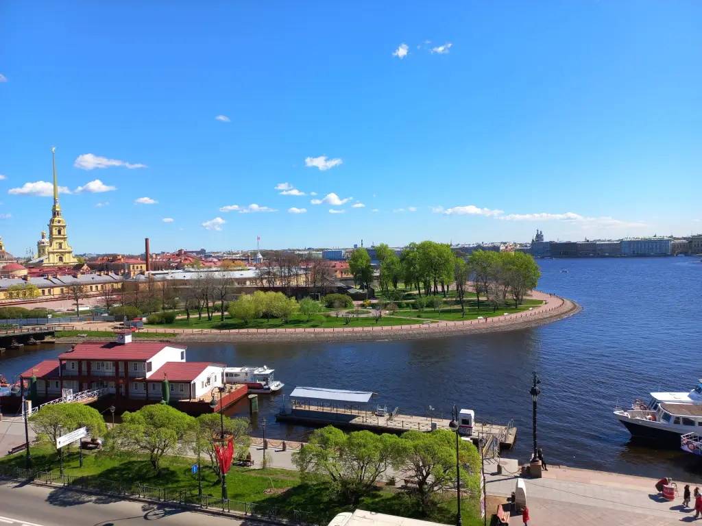 Санкт-Петербург: Квартира Вид На Петропавловскую Крепость И Неву 2 Спальни