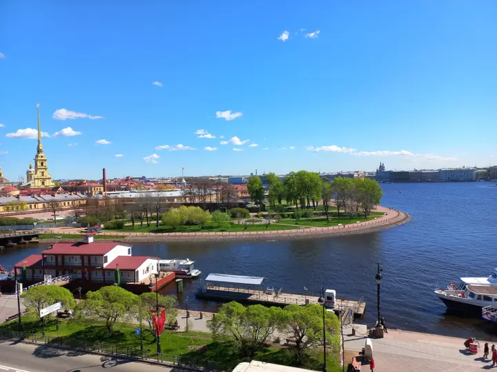 Санкт-Петербург: Квартира Вид На Петропавловскую Крепость И Неву 2 Спальни