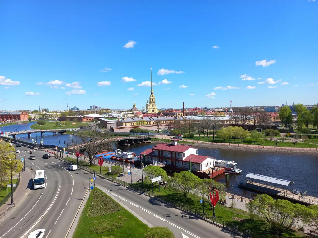 Квартира Вид На Петропавловскую Крепость И Неву 2 Спальни — фото 1