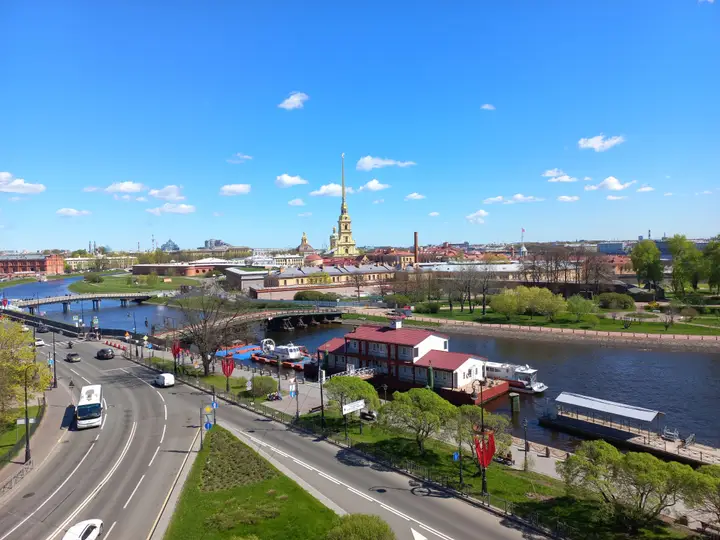 Санкт-Петербург: Квартира Вид На Петропавловскую Крепость И Неву 2 Спальни