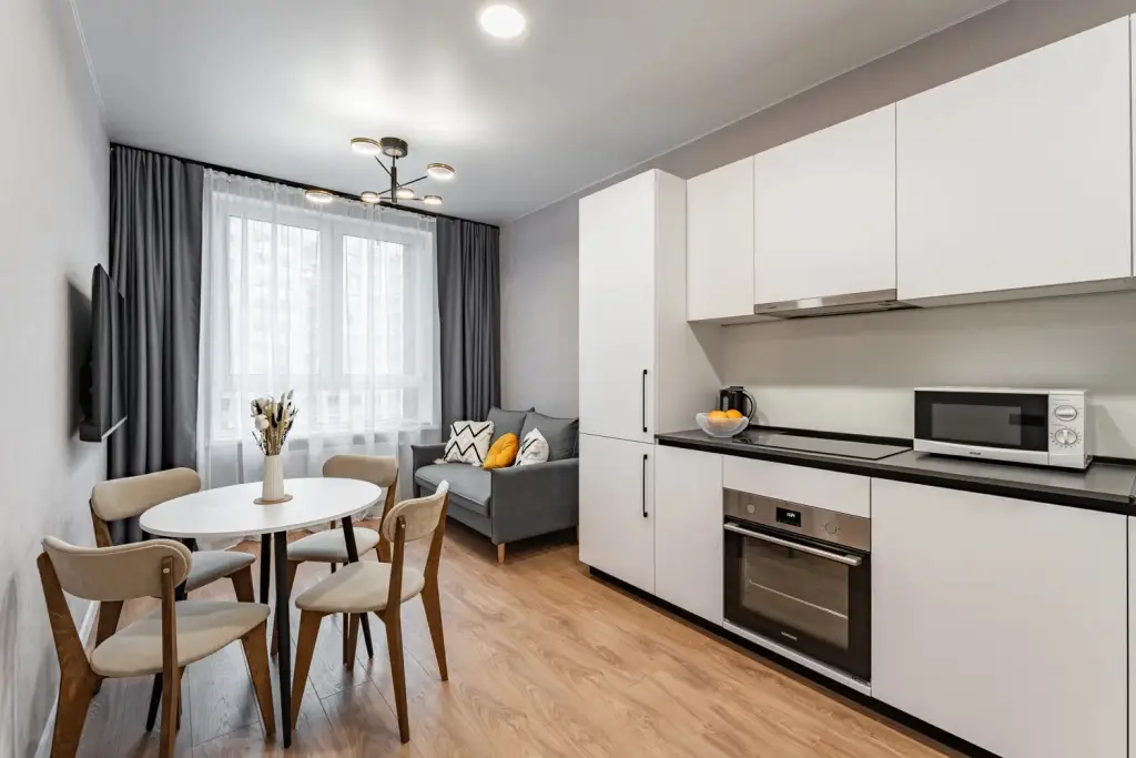 Москва: Квартира 1-к., 46 м², 3 кровати