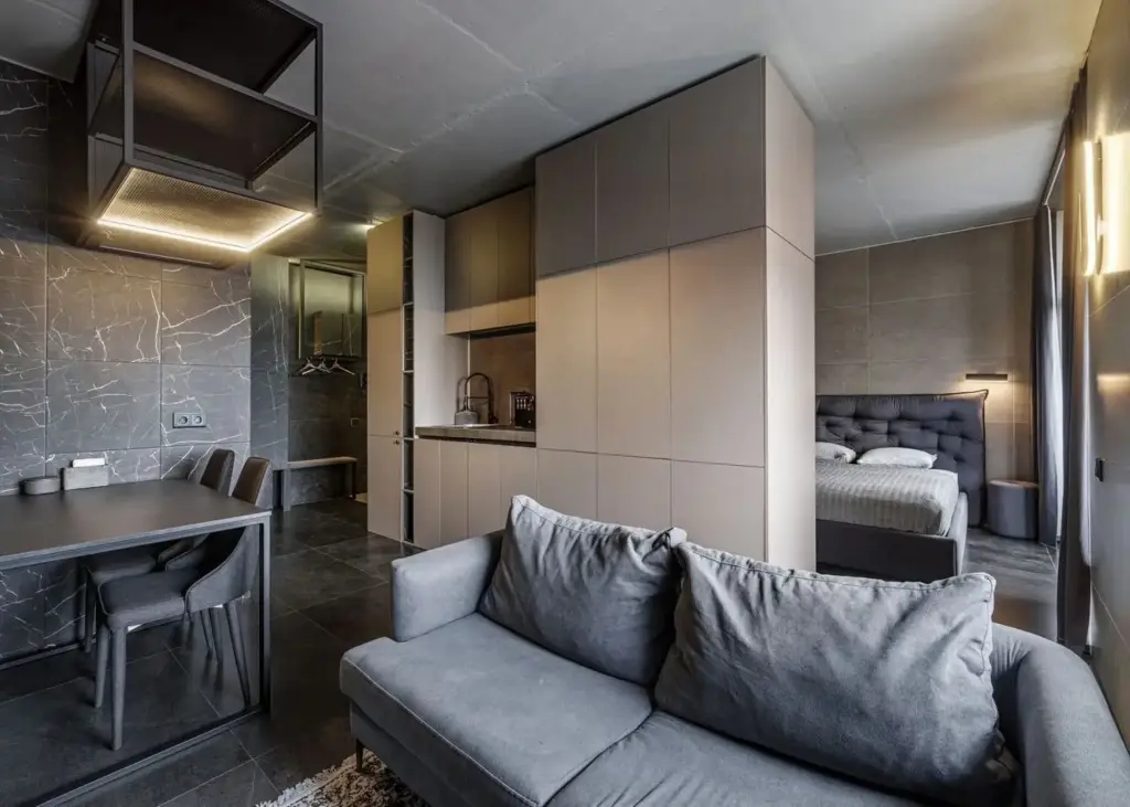 Воронеж: Квартира студия с панорамным видом на водохранилище