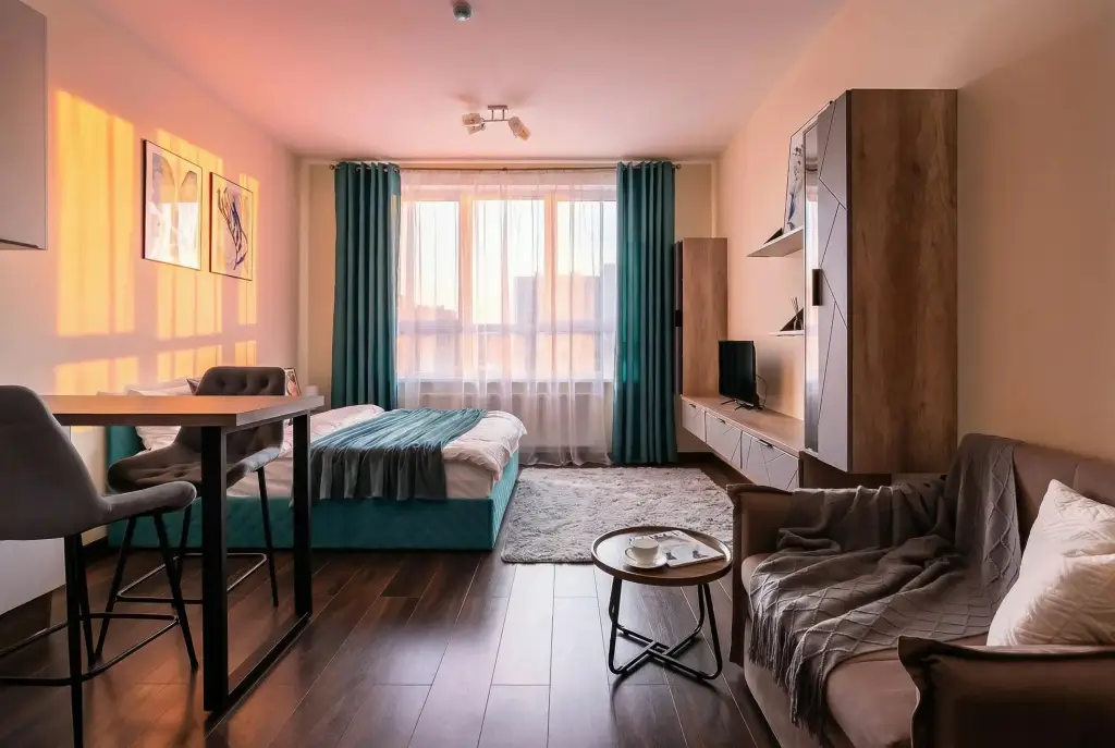Квартира Просторная студия 31м в ЖК Варшавская Life — фото 1