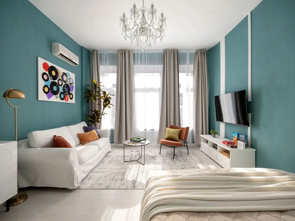 Москва: Квартира GM Apartments c Панорамным Видом на Арбат и Высотку Мид