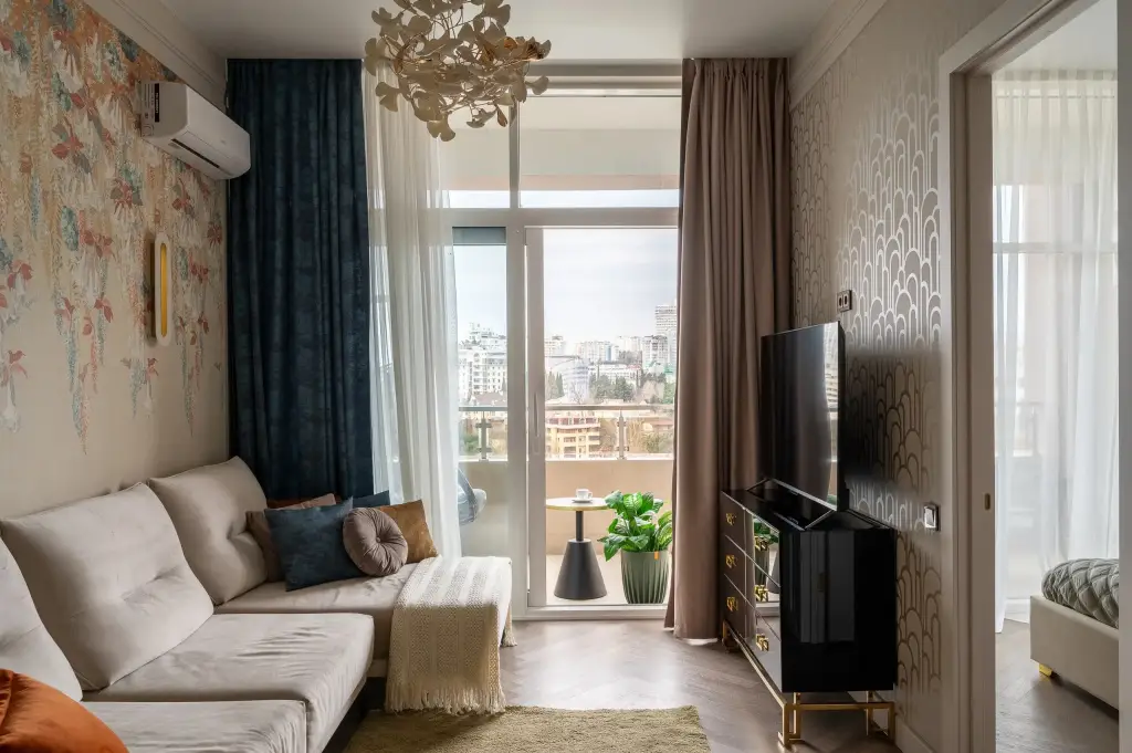 Сочи: Апартаменты Red Apartments Светлана Парк Кайла