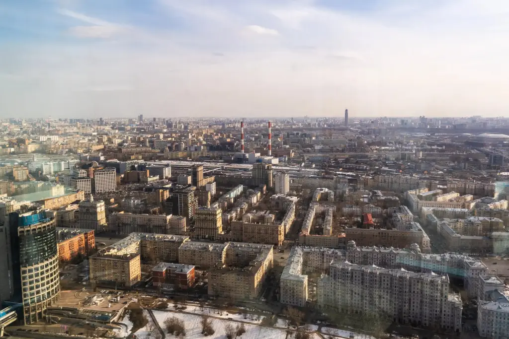 Москва: Апартаменты Уютные на 54 Этаже с Видом на Набережную Москвы Реки