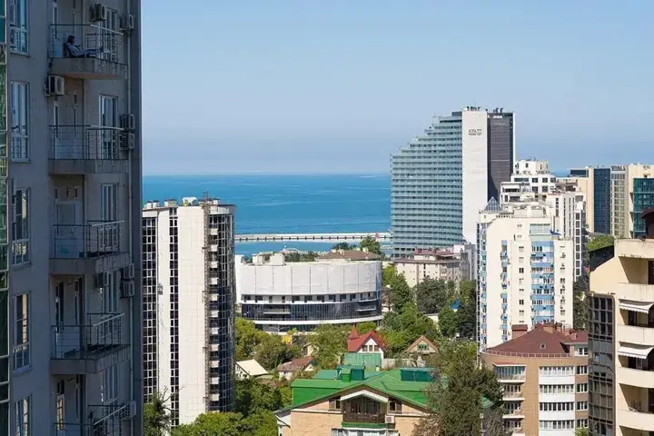 Сочи: Квартира однокомнатная с шикapным видом на морe
