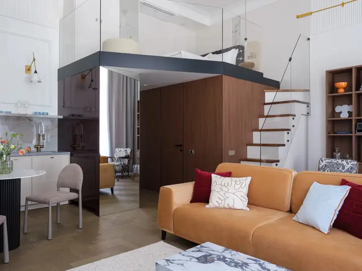 Санкт-Петербург: Апартаменты D apartments двухуровневая студия в ЖК бизнес класса на набережной канала