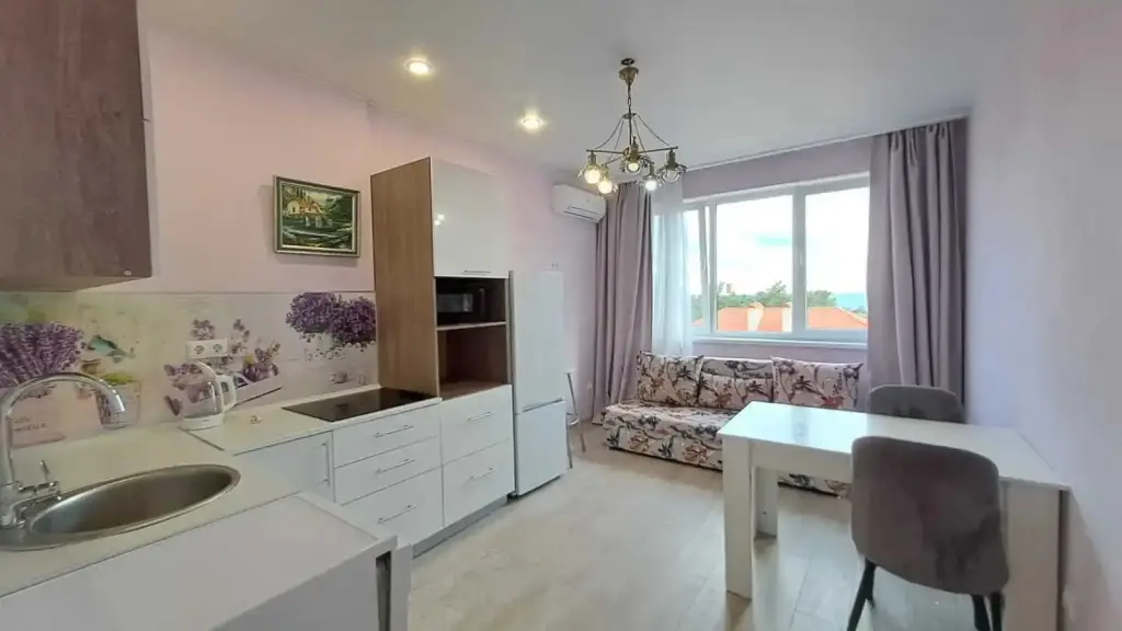 Геленджик: Квартира Двухкомнатная 56 м² с Великолепным Видом на Море
