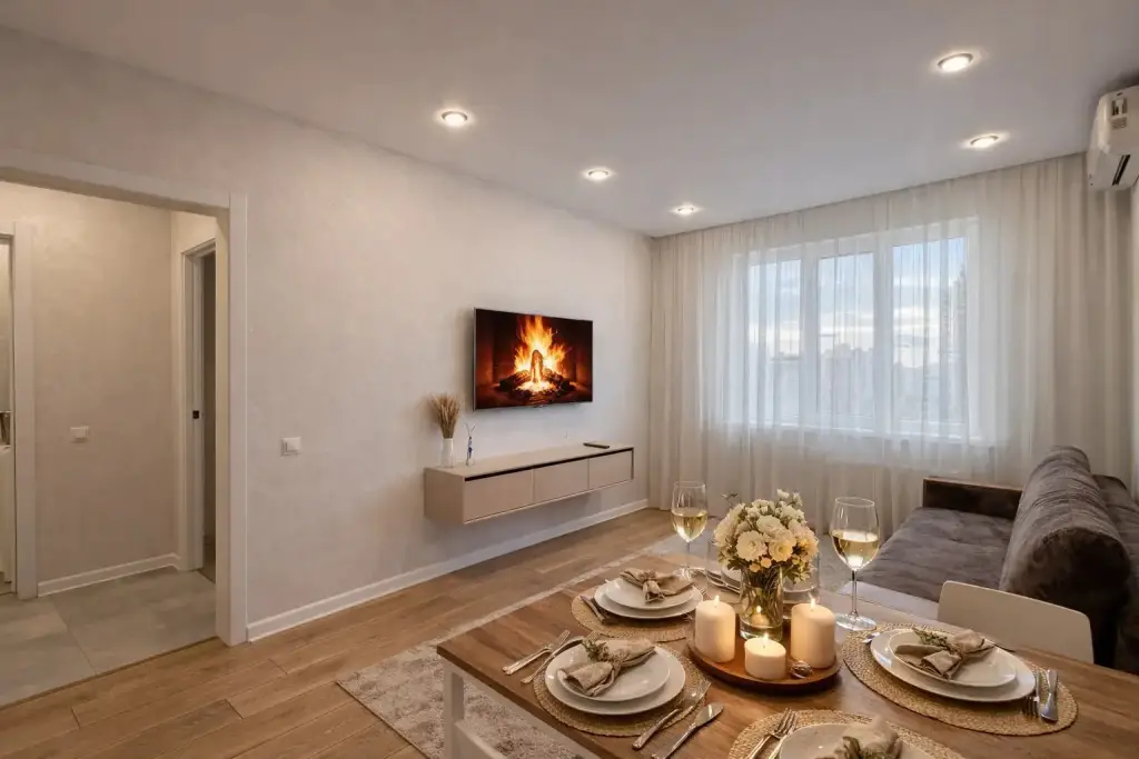 Оренбург: Квартира LikeHome на Братьев Хусаиновых 6