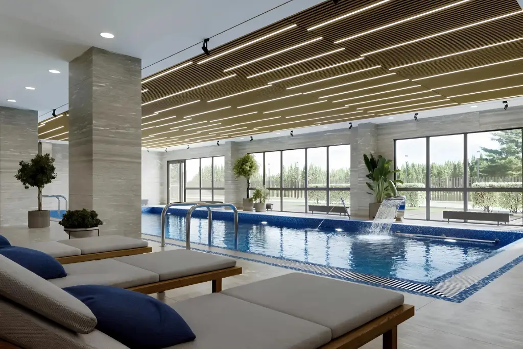 Апартаменты Студия у Финского Залива в Комплексе со spa-зоной — фото 1