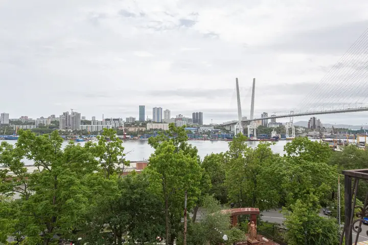 Владивосток: Квартира в центре с видом на мост