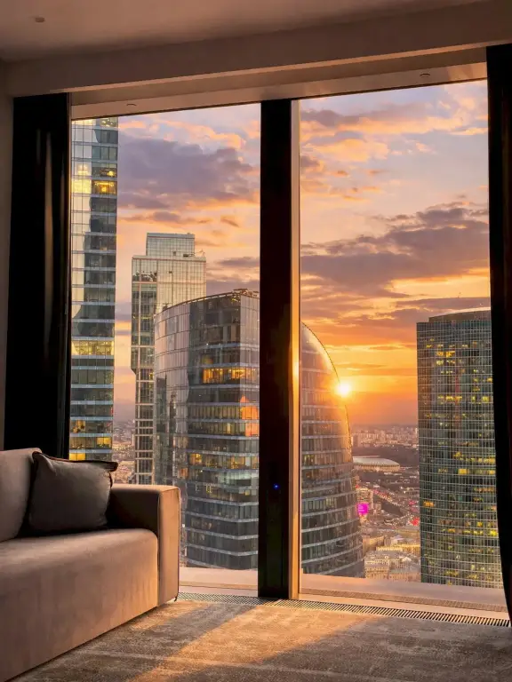 Москва: Апартаменты Люкс Москва Сити 2 Комнаты 51 Этаж AV Aparts