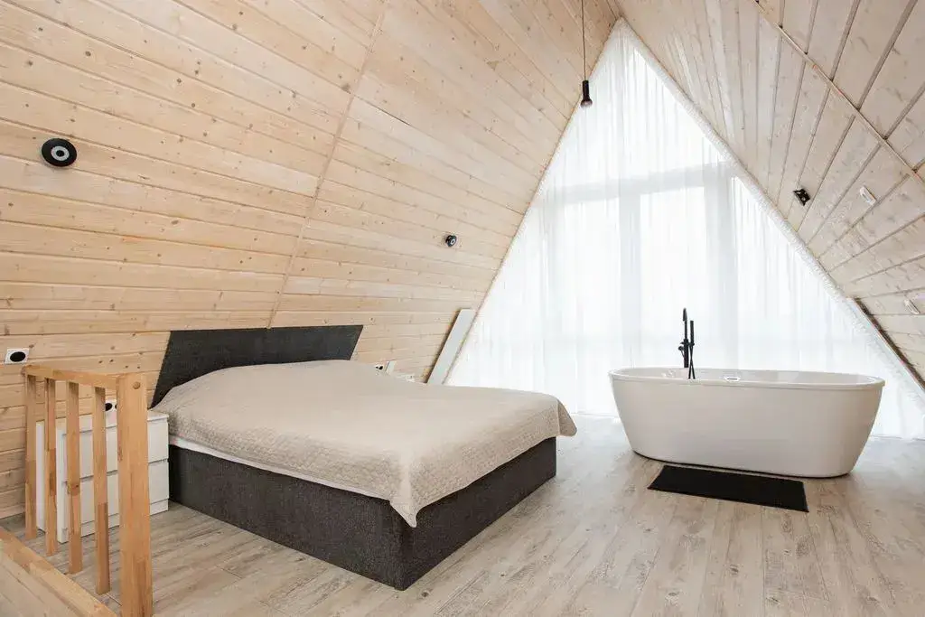 Зеленоградск: Частный дом А-Фрейм 120 м²