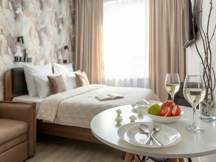 Москва: Апартаменты SMART LOFTS | Etude | 5 мин до м Спартак | Рядом стадион и Крокус Экспо