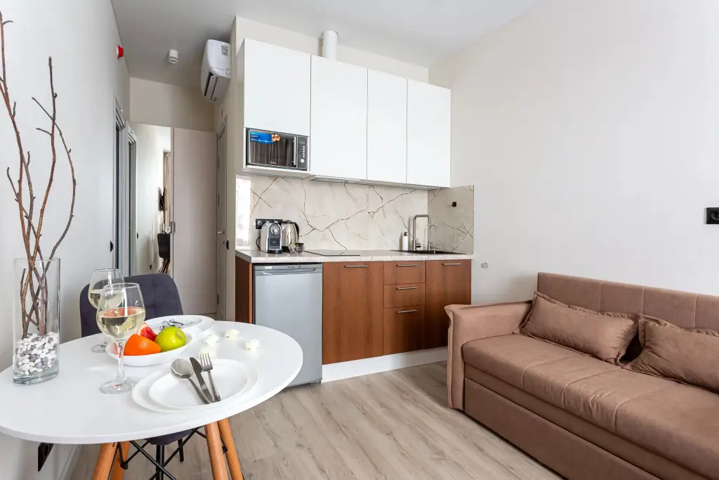 Москва: Апартаменты SMART LOFTS | Etude | 5 мин до м Спартак | Рядом стадион и Крокус Экспо