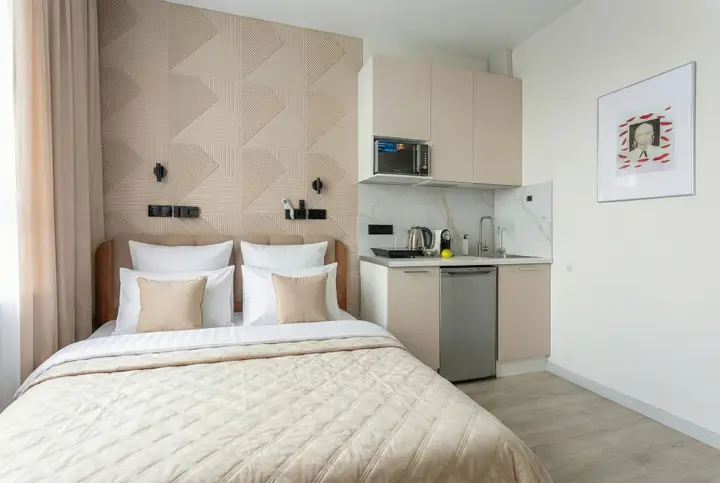Москва: Апартаменты SMART LOFTS | Note | 5 мин до м Спартак | Рядом стадион и Крокус Экспо