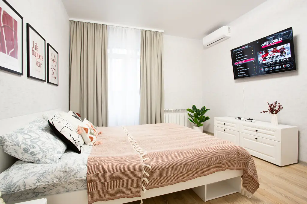 Квартира Комфортная 1-Комнатная  41 м² 3 Кровати — фото 1