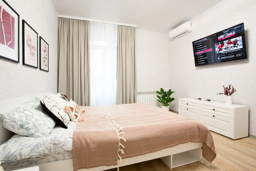 Квартира Комфортная 1-Комнатная  41 м² 3 Кровати — фото 1