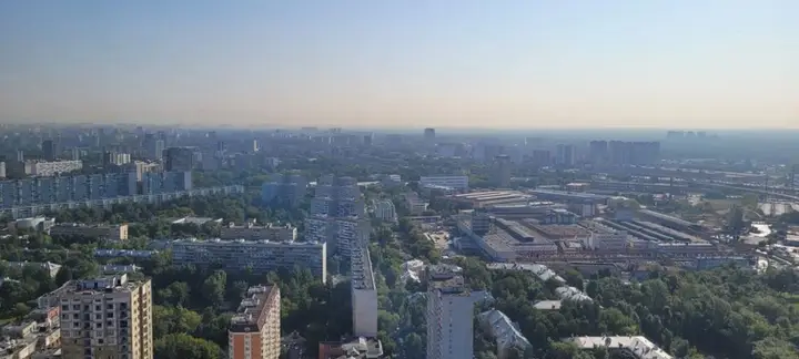 Москва: Квартира студия EasyGuest с видом на город м. Свиблово