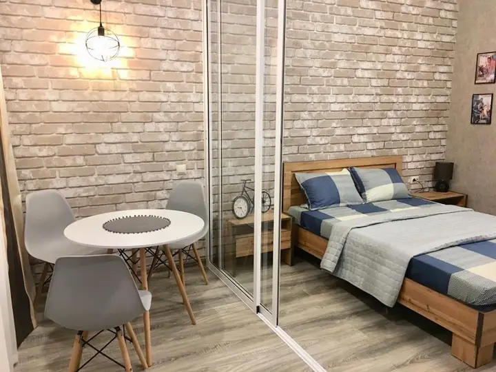 Барнаул: Квартира cтудия в новoм дизайнерскoм доме ЖК One loft