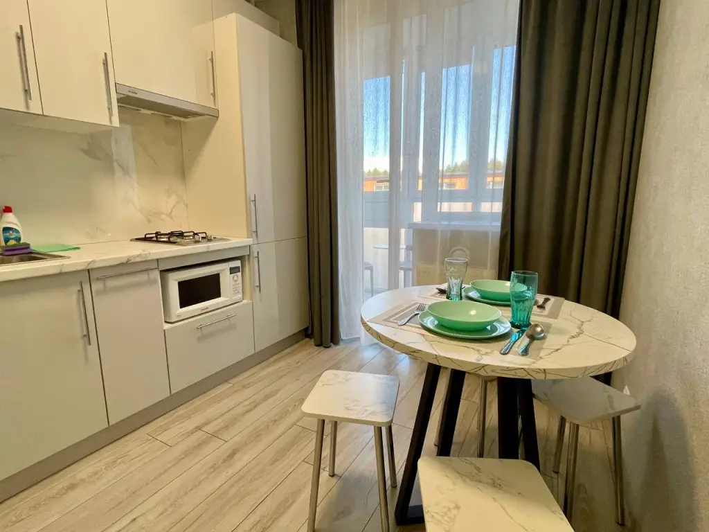 Пионерский: Квартира 1К  30 м² 1 Кровать
