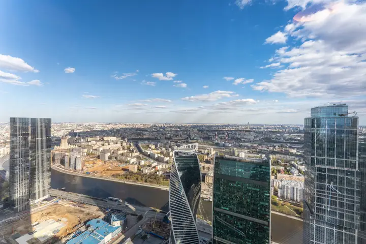 Москва: Апартаменты Джакузи у окна на 77 этаже для самых смелых