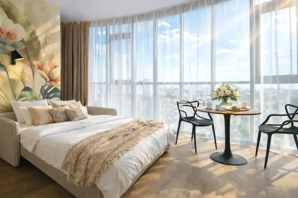 Уфа: Квартира Студия у ТРЦ Иремель — Liberty Sity Apartments