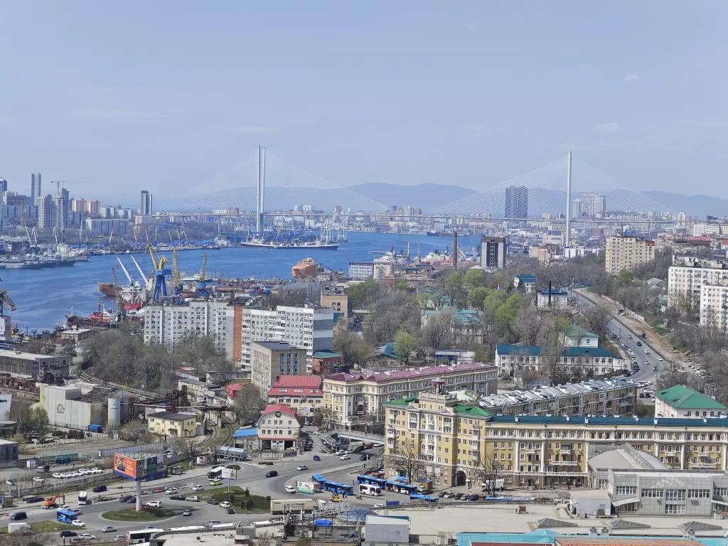 Владивосток: Квартира Комфортная  с Шикарным видом на море золотой мост и весь город на ладони