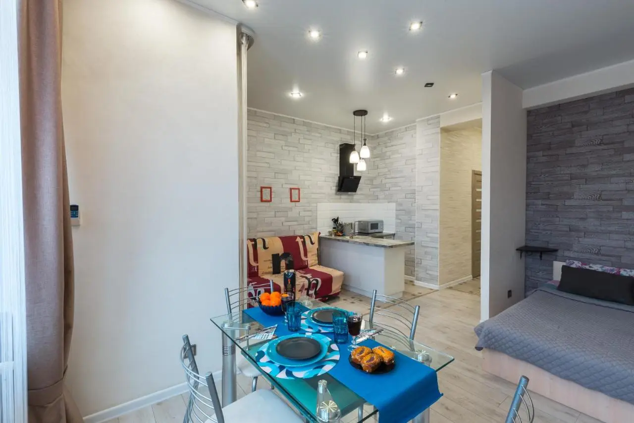 Белгород: Дизайнерская студия рядом с вокзалом - Сеть апартаментов Best Flat