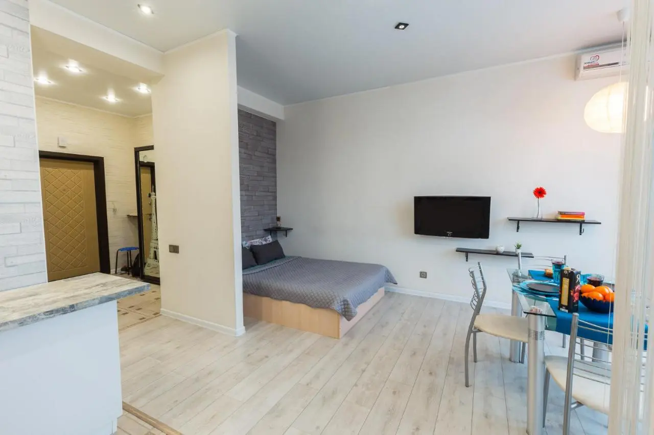 Белгород: Дизайнерская студия рядом с вокзалом - Сеть апартаментов Best Flat