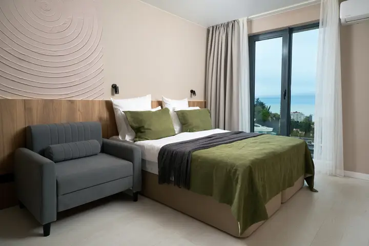 Сочи: Апартаменты Standart City 5 корпус Sea View 807