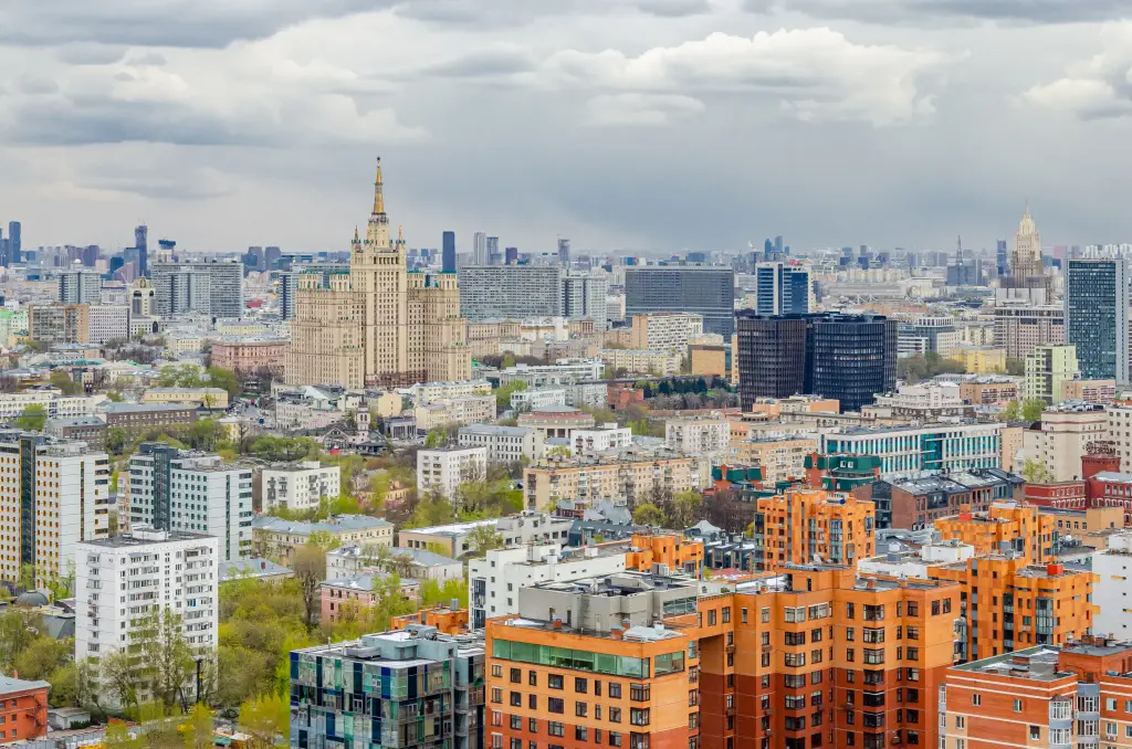 Москва: Апартаменты Изба / Пресня Сити Люкс с панорамным видом