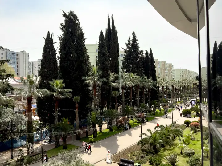 Сочи: Апартаменты Palma House в центре Сочи на Навагинской
