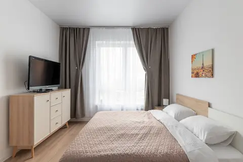 Апартаменты Flat Inn студия у метро Новохохловская — фото 1