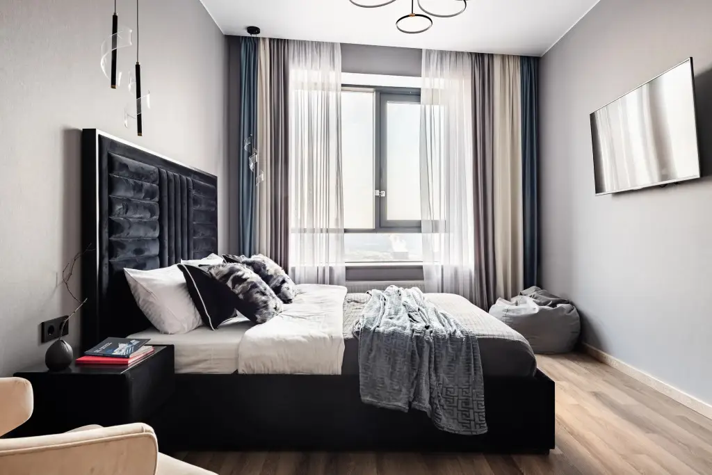 Москва: Квартира Jane-Apart - Sky and Spa с джакузи и ТВ в ванной