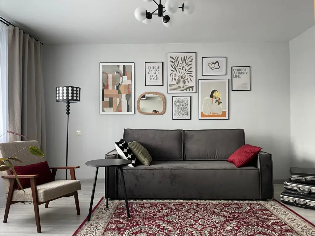 Квартира Трехкомнатная Hygge Karelia в стиле Ретро — фото 1