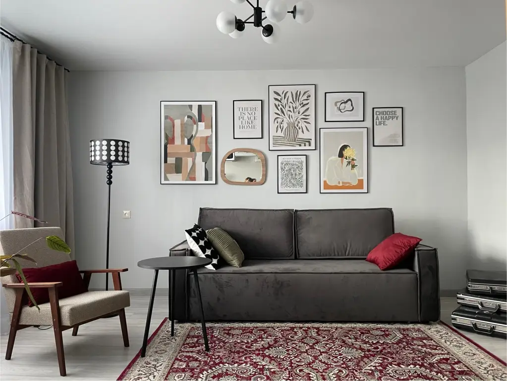 Квартира Трехкомнатная Hygge Karelia в стиле Ретро — фото 1