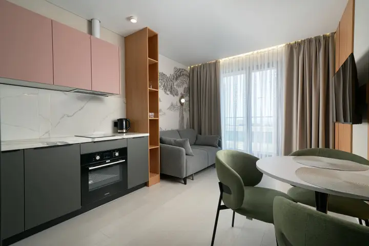 Сочи: Апартаменты Стандарт двухкомнатный Sea View 5 корпус
