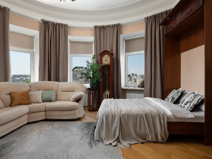 Москва: Квартира GM Apartments с Панорамным Видом Кремль Сити Останкино