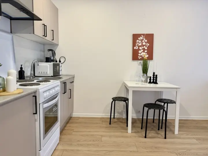 Москва: Квартира Просторная трёхкомнатная Виктори Апарт в пешей доступности от Autlet Village Белая Дача