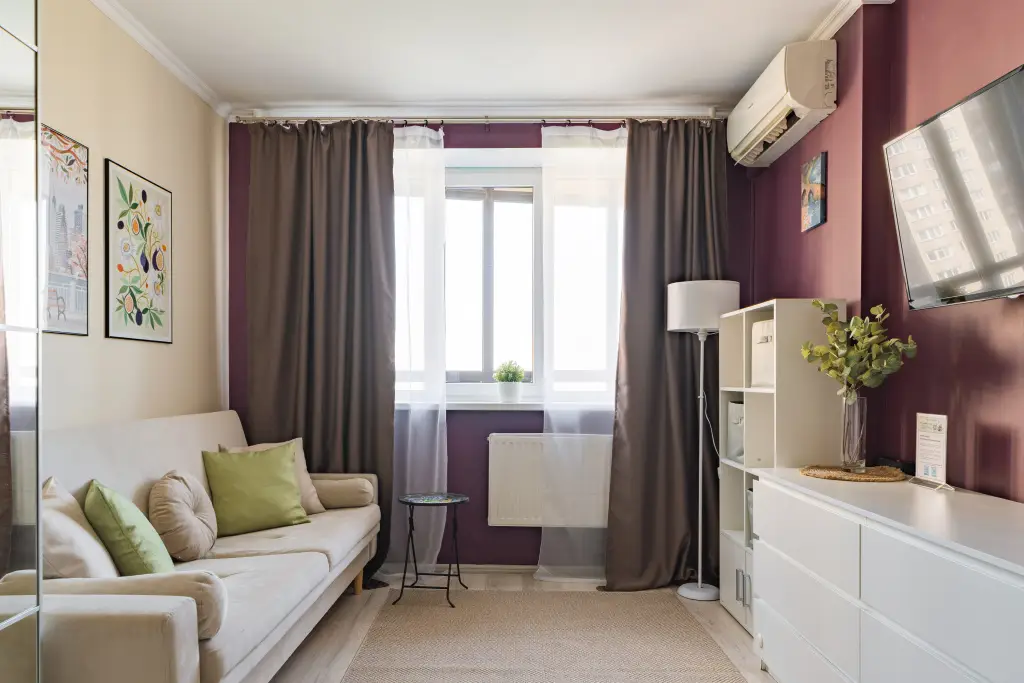 Квартира RoomyRoom с кондиционером у метро Парнас — фото 1